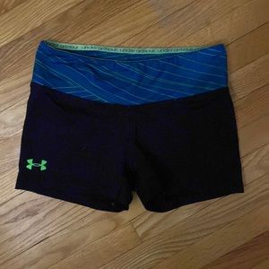 3/$15 Mid rise under armor workout shorts
